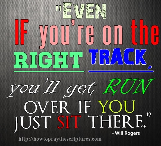 even if you are on the right track