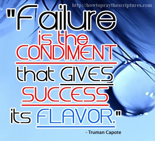 failure is the condiment