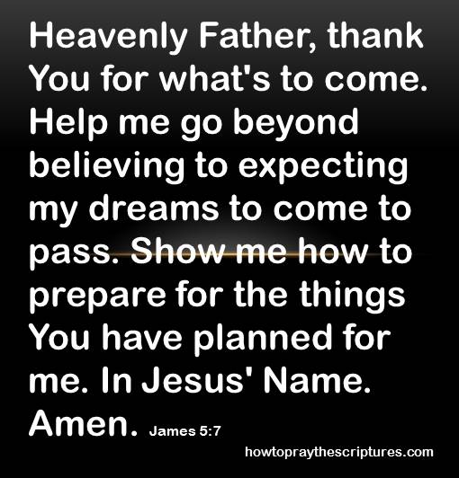 thank you for what is to come james 5-7