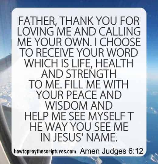 How To Pray Judges 6: 12