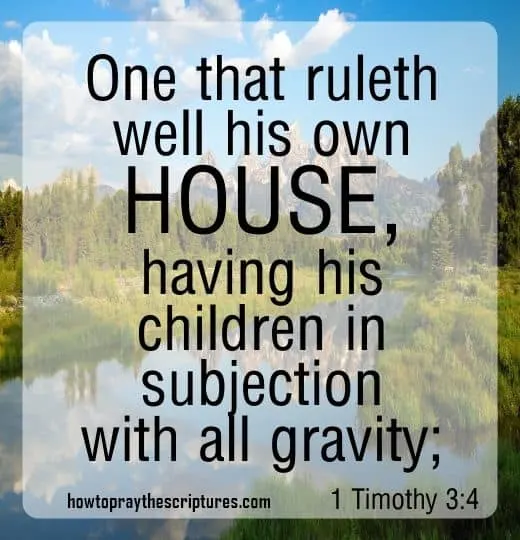 family encouragement verse
