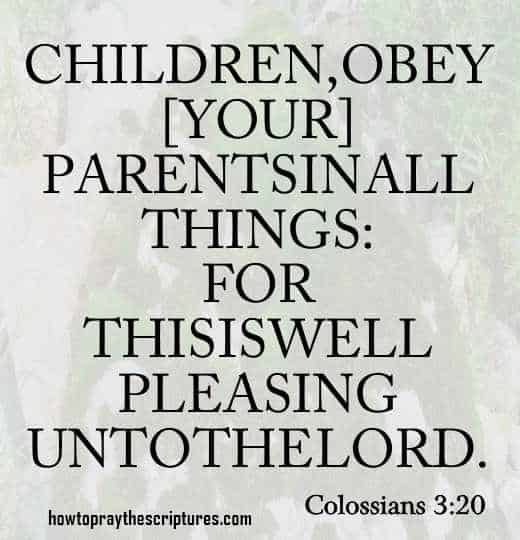 obey your parents in the lord