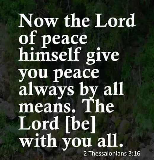 peace in the world bible verses