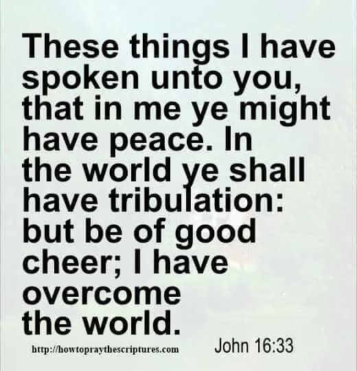 scriptures for peace