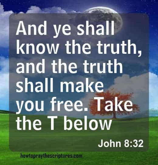 And Ye shall Know The Truth And The Truth Shall Make