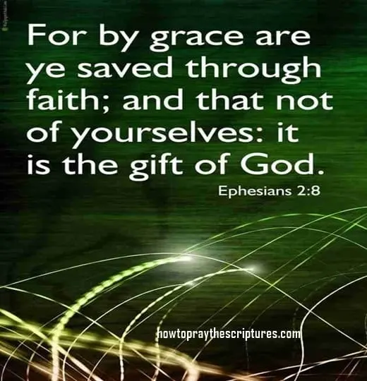 For By Grace Are Ye Saved Through Faith