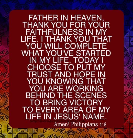 Prayer To Keep Believing In Father