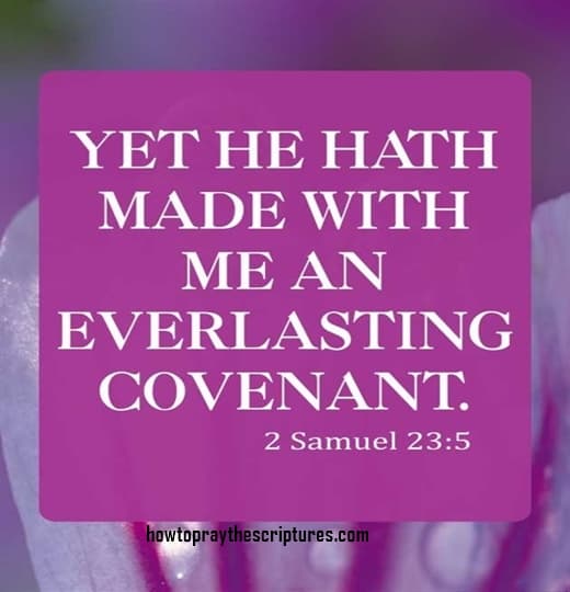Yet He Hath Made With Me An Everlasting Covenant