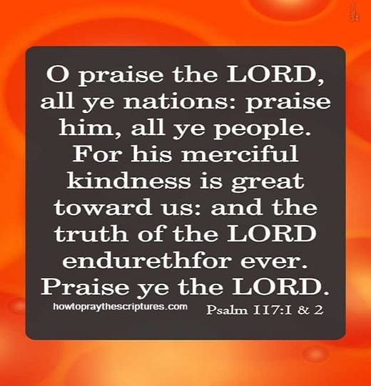 O Praise The LORD All Ye Nations Praise Him