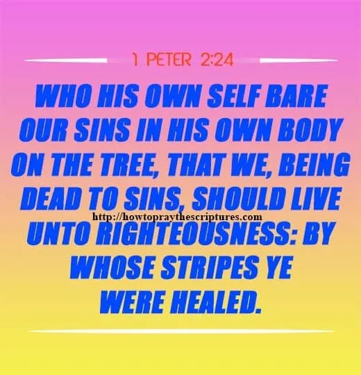 A Scripture On Healing