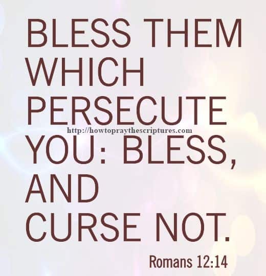 Bless Them Which Persecute You Romans 12-14