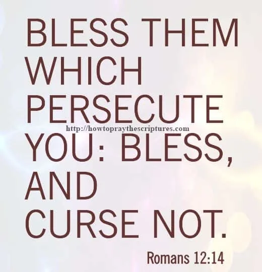 Bless Them Which Persecute You Romans 12-14