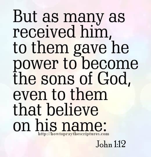 But As Many As Received Him John 1-12