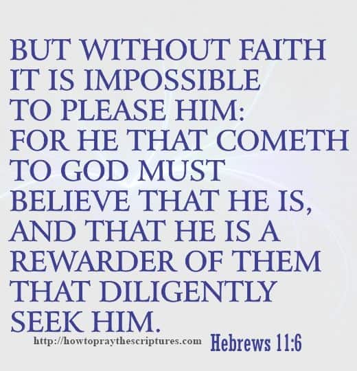 But Without Faith It Is Impossible To Please Him