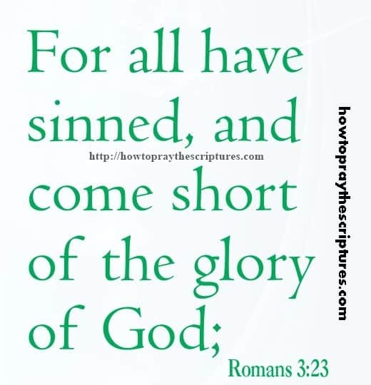 For All Have Sinned Romans 323