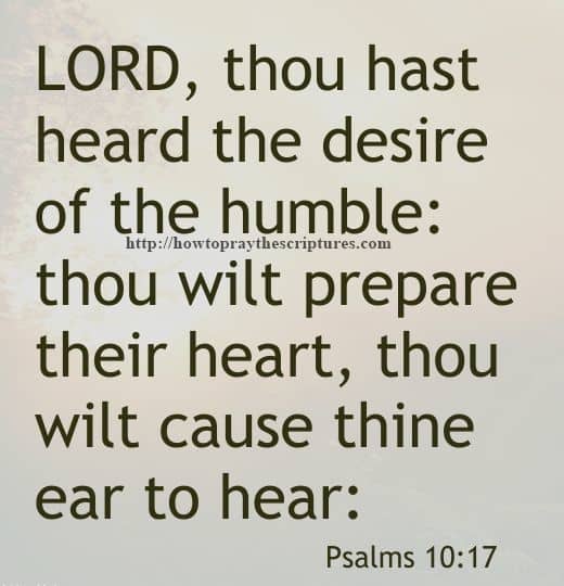 LORD Thou Hast Heard The Desire Psalms 10-17