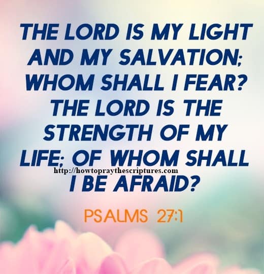 The LORD Is My Light And My Salvation Psalms 27-1
