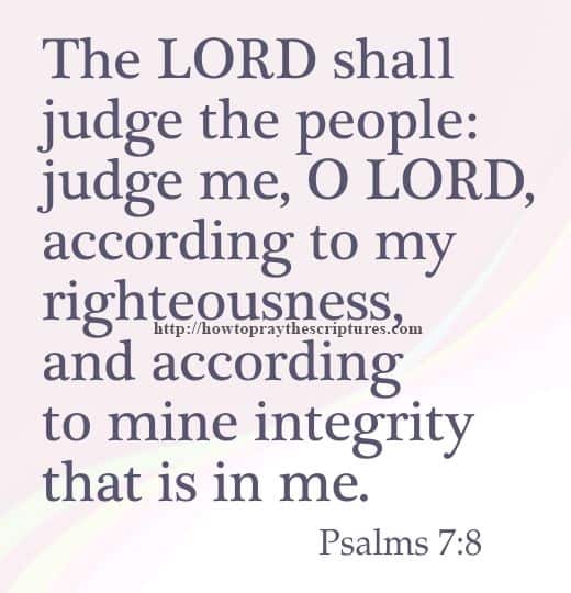 The LORD Shall Judge The People Psalms 7-8