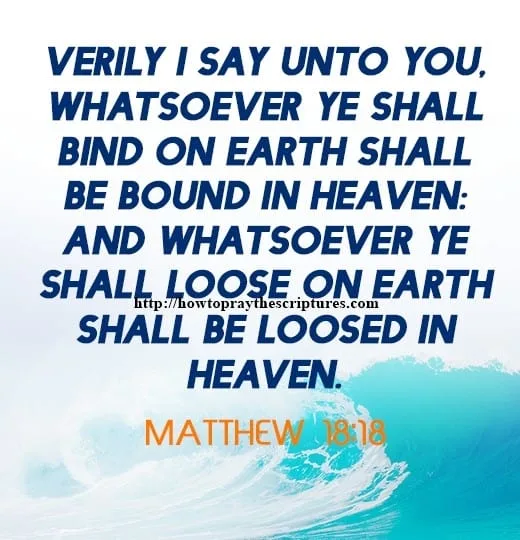Verily I Say Unto You Matthew 18-18