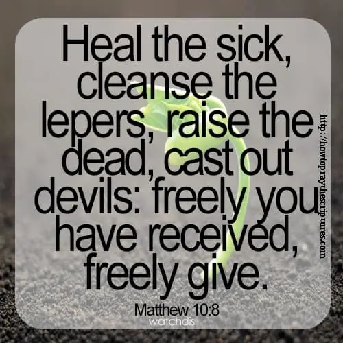 Verses In The Bible About Healing