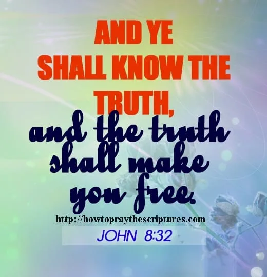 And Ye Shall Know The Truth And The Truth Shall Make You Free