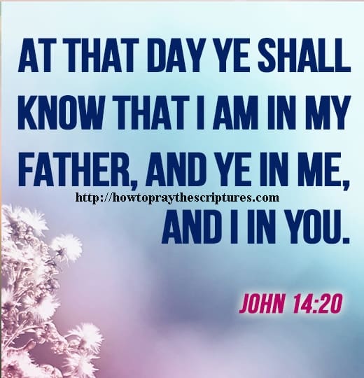 At That Day Ye Shall Know That I Am John 14-20