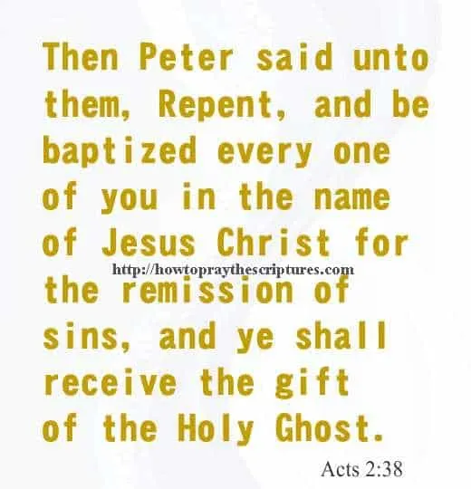 Verses About Baptism