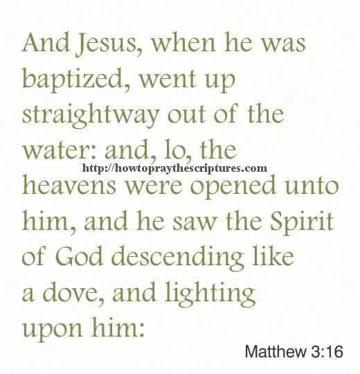 Bible Verses About Baptism