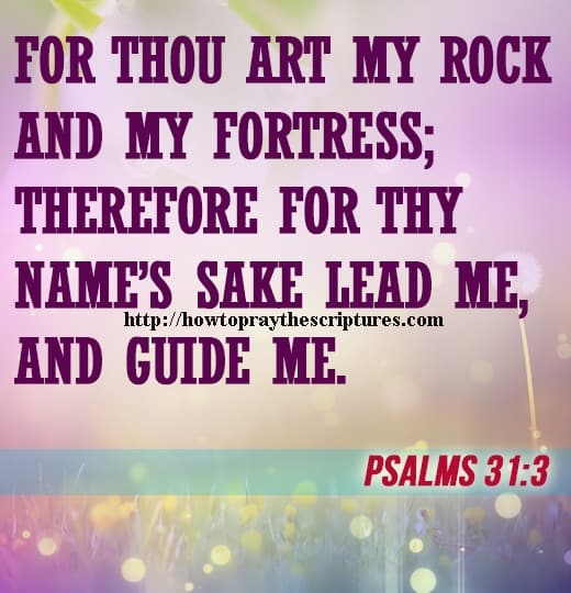 For Thou Art My Rock And My Fortress Psalms 31-3