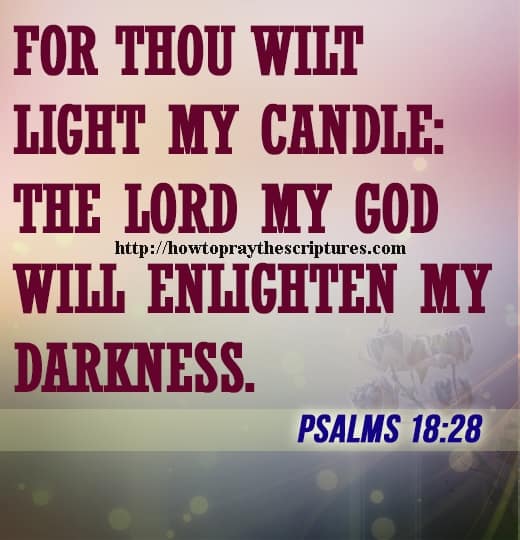 For Thou Wilt Light My Candle Psalms 18-28