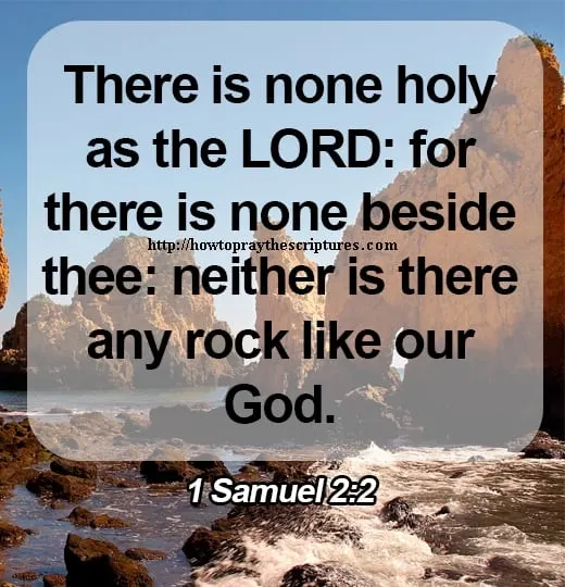 There Is None Holy As The LORD 1 Samuel 2-2