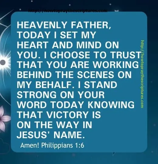 How To Pray To Stand Strong On The Word