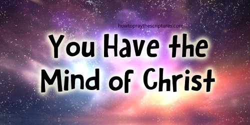 You Have the Mind of Christ_