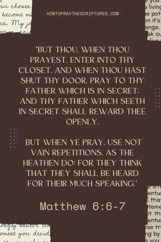 Heavenly Father, give me the grace I need always to be faithful in my prayer life.