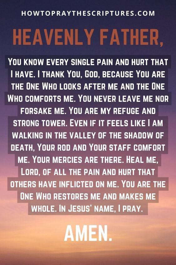 A Broken Relationship Prayer