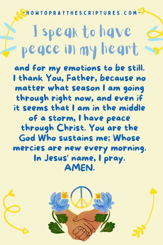 Heavenly Father, I pray for peace between me and [family/friend].