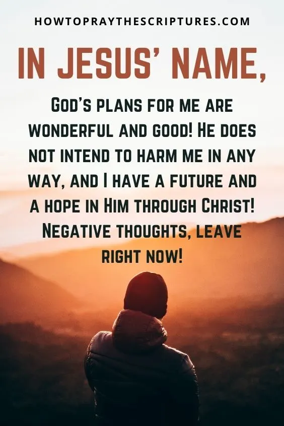 In Jesus&rsquo; name, I command every thought that makes me depressed be captive to the obedience of Christ!