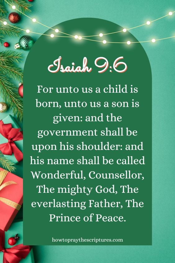 Heavenly Father, as we celebrate Christmas this year, may we all be reminded of why our Savior was born.