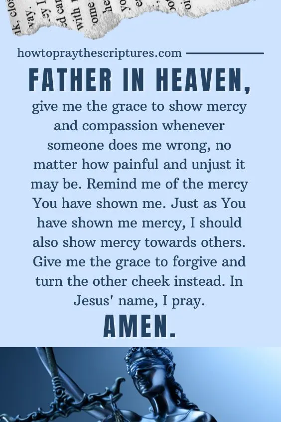 Heavenly Father, I thank You for the mercy You have shown me by making me alive, rather than being dead in my trespasses.