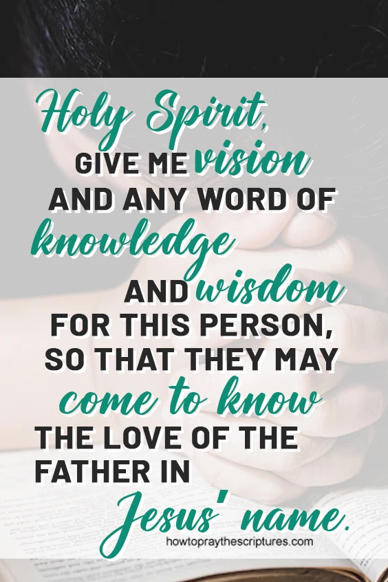 Holy Spirit, thank You for always being there for me.