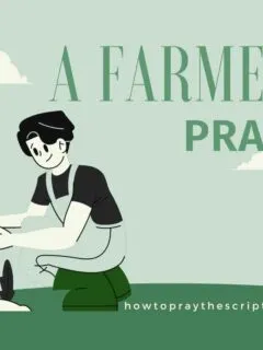 Heavenly Father, I thank You because my identity and security are not dependent on what the world says about my job as a farmer, but is instead found in Christ.