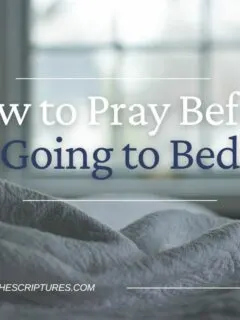 How to Pray Before Going to Bed