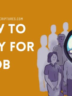 How to Pray for a Job