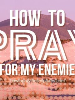 How to Pray for My Enemies
