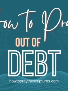 How to Pray out of Debt