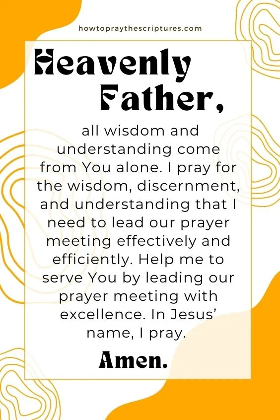 Heavenly Father, all wisdom and understanding come from You alone.