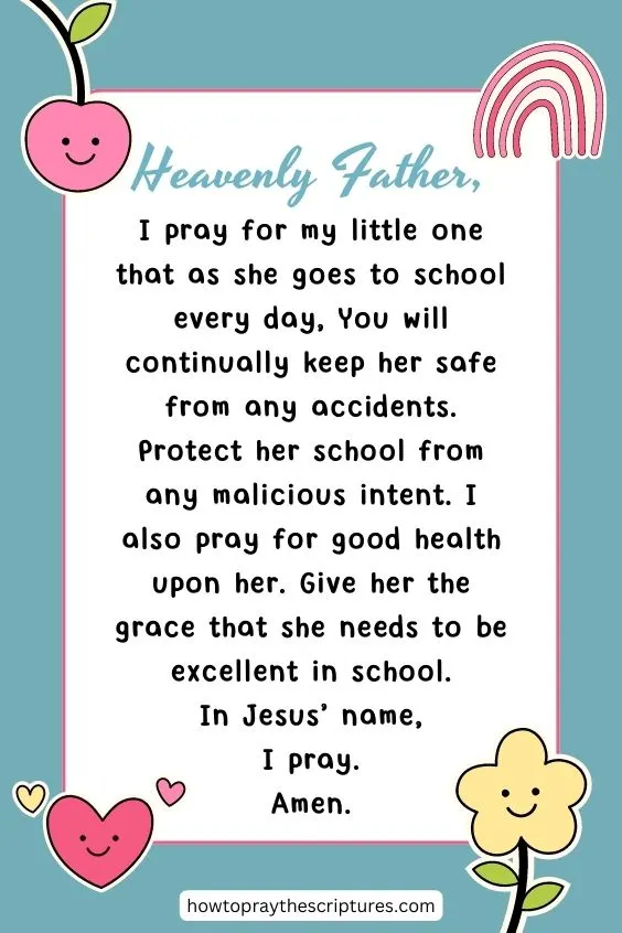 Father in heaven, I thank You because as I raise my child to become a person who knows You and is a follower of Christ, my spouse and I are not alone in this.