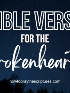 Bible Verses for the Brokenhearted