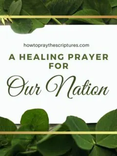 A Healing Prayer for Our Nation