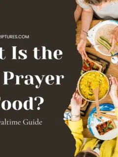 What Is the Best Prayer for Food? A Divine Mealtime Guide